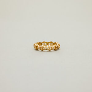 「 蝠抱 」镶钻圈戒